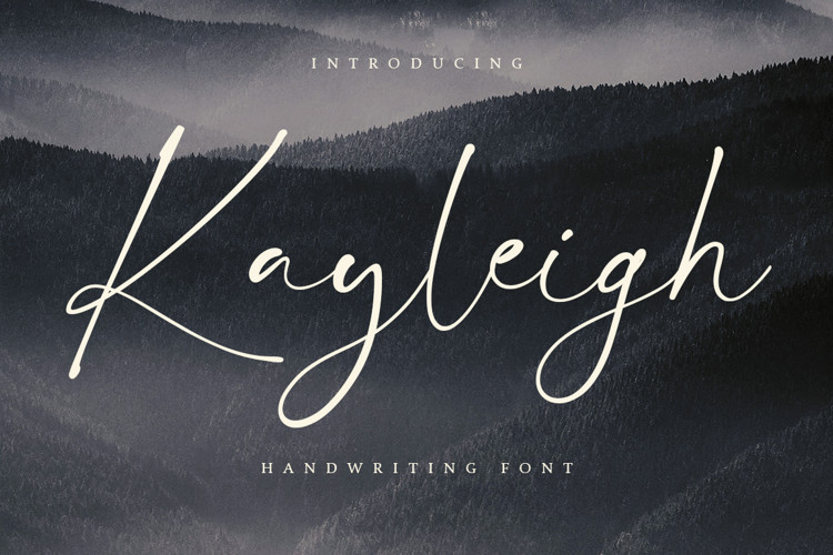 Kayleigh Handwritten Font