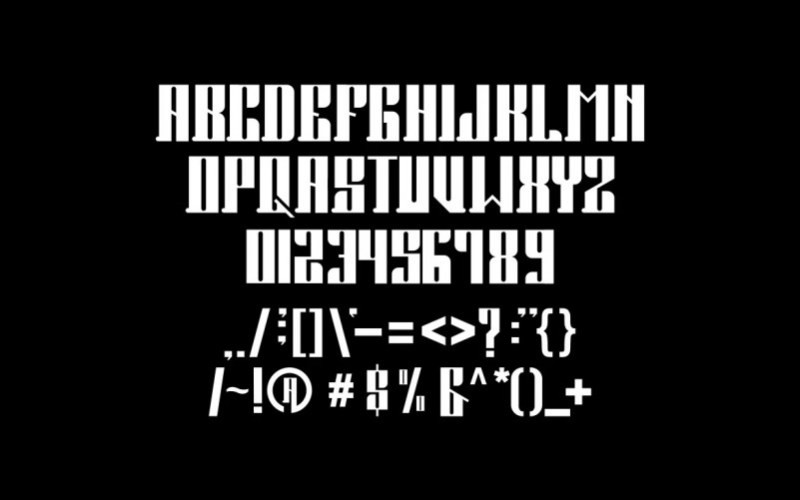 Etokgriya Display Font