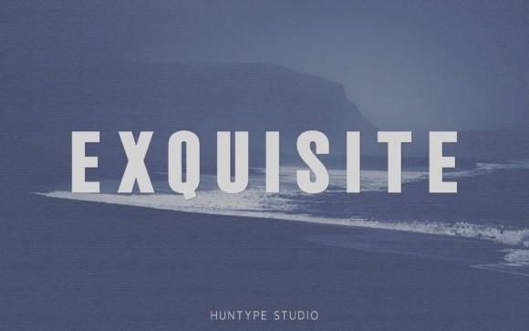 Exquisite Sans Serif Font