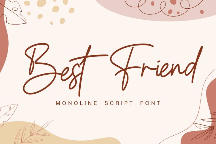 Best Friend Handwritten Font