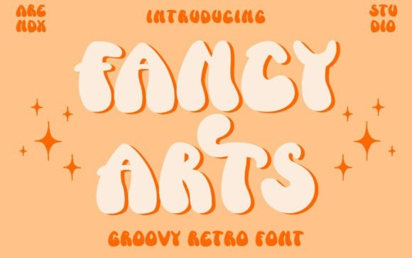 Fancy Arts Display Font