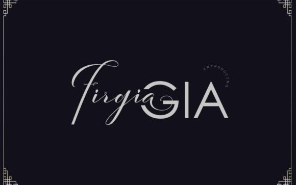 Firgia Gia Calligraphy Font