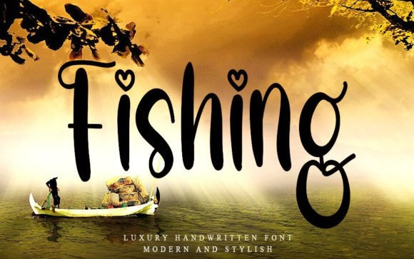 Fishing Script Font