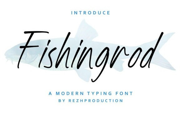 Fishingrod Script Font