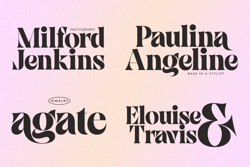 Aventi Serif Font