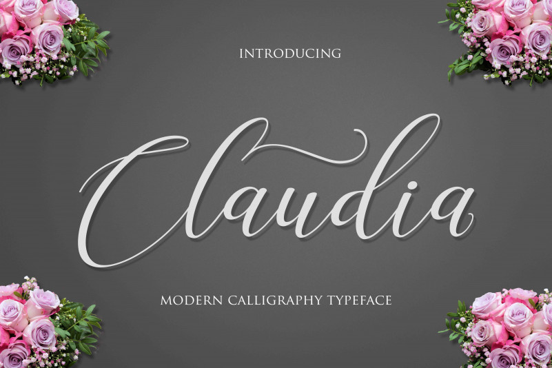 Claudia Calligraphy Font