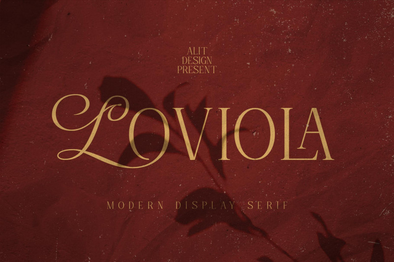 Loviola Serif Font