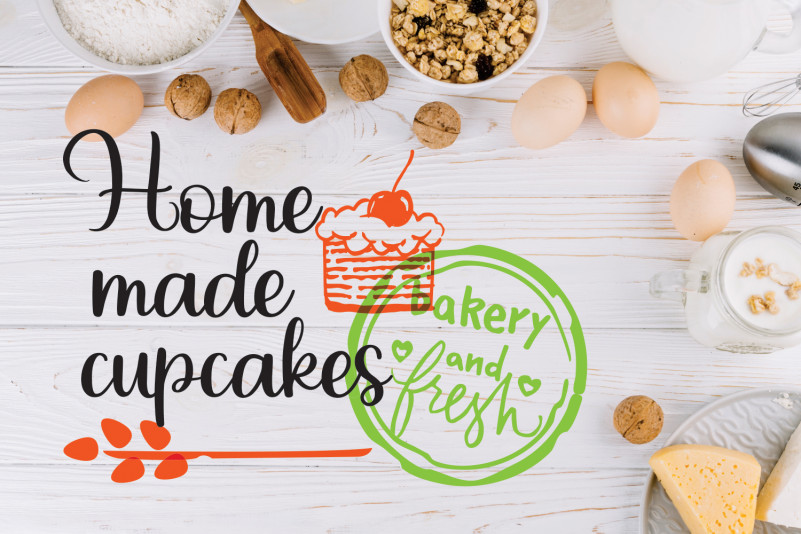 Almond Cupcakes Script Font