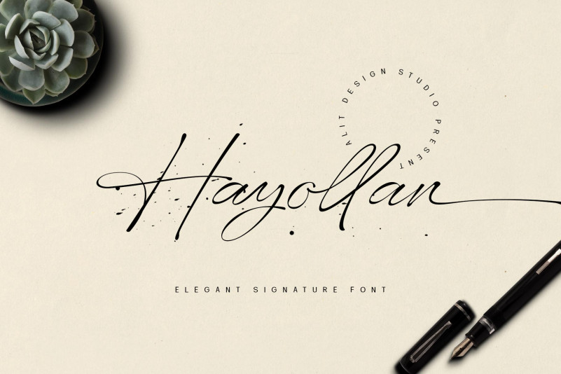 Hayollan Handwritten Font