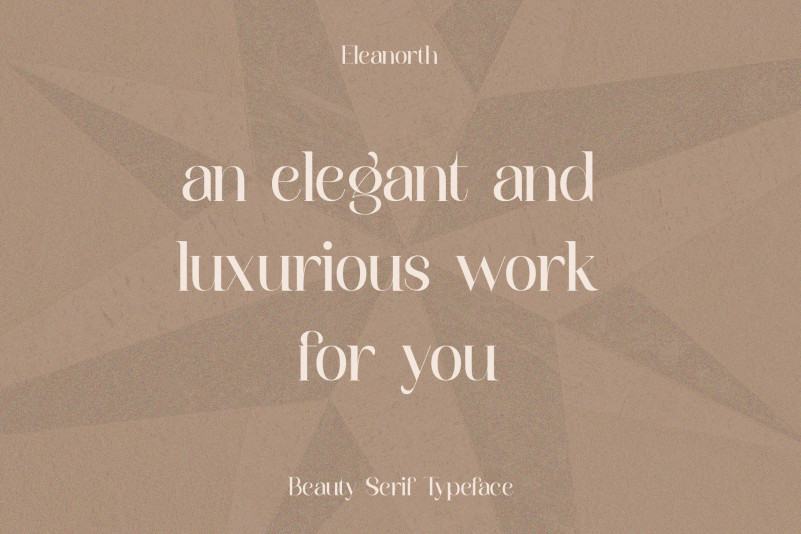 Eleanorth Serif Font