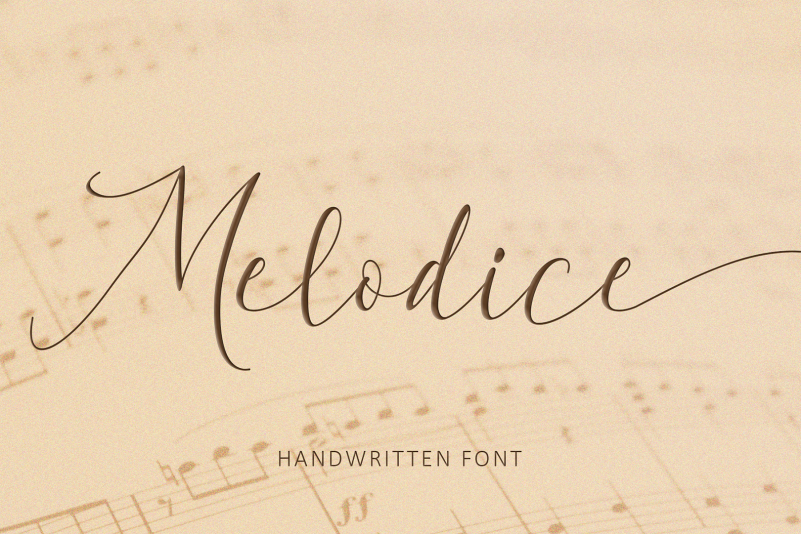 Melodice Script Font