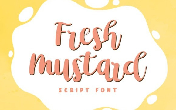 Fresh Mustard Script Font