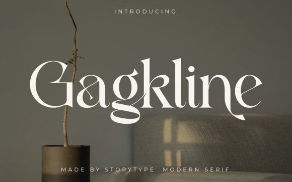 Gagkline Serif Font