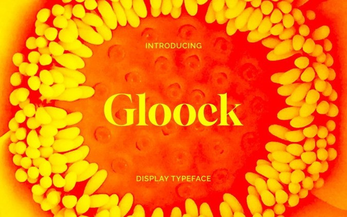 Gloock Serif Font