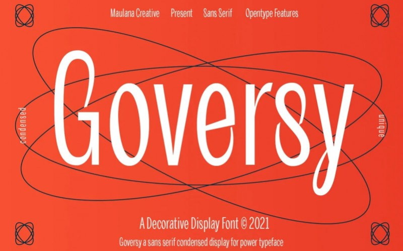 Goversy Sans Serif Font