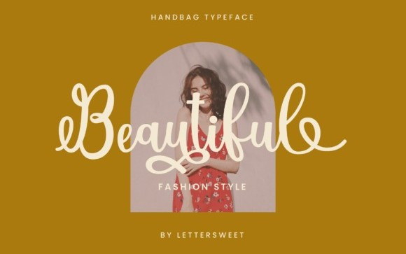 Handbag Calligraphy Font