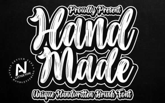 Handmade Brush Font