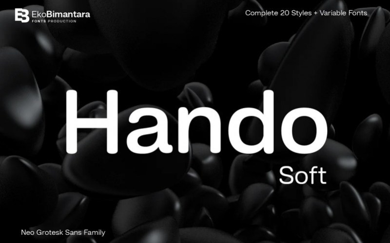 Hando Soft Sans Serif Font