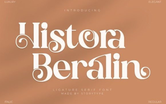 Histora Beralin Serif Font