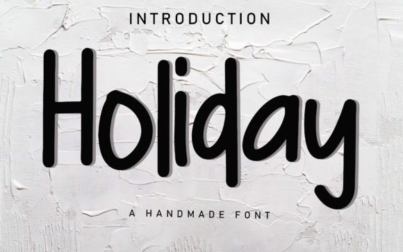 Holiday Display Font