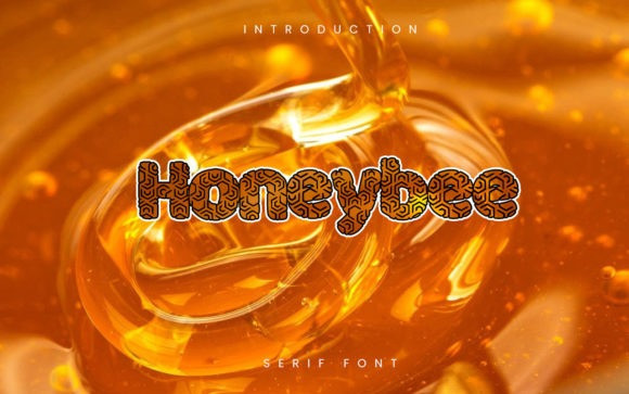 Honey Bee Display Font - Demofont.com