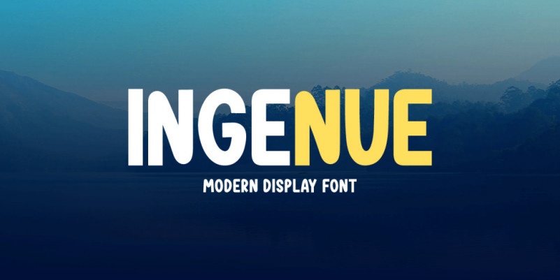 Ingenue Display Font