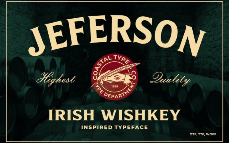 Jeferson Display Font