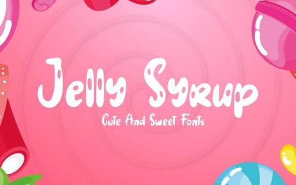 Jelly Syrup Display Font