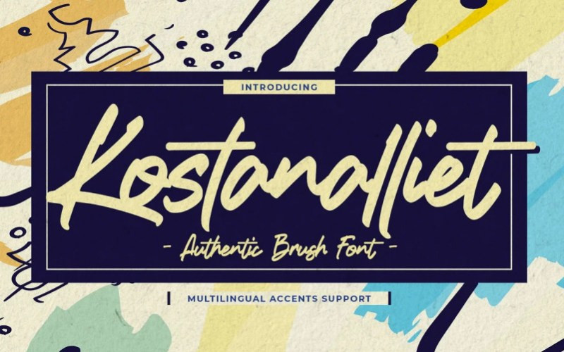 Kostanalliet Script Font