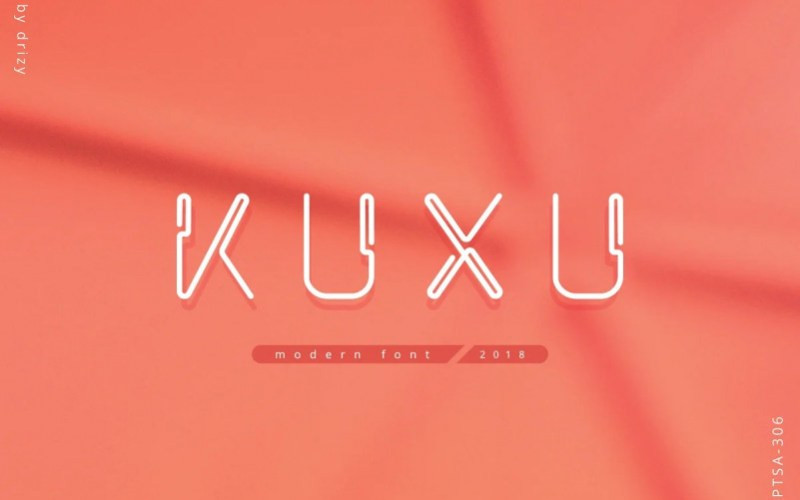 Kuxu Display Font