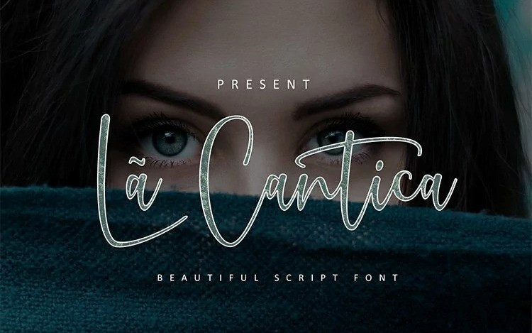 La Cantica Script Font