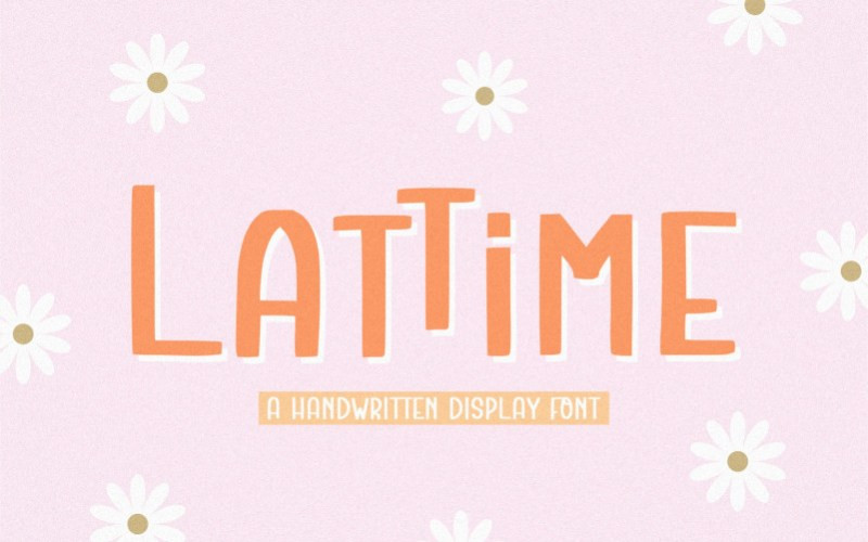 Lattime Display Font