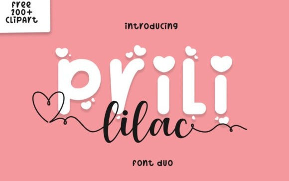 Lilac Prili Font Duo