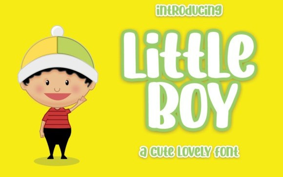 Little Boy Display Font