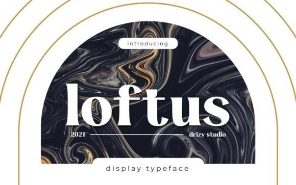 Loftus Serif Font