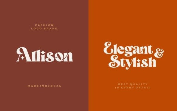 Magic Retro Serif Font