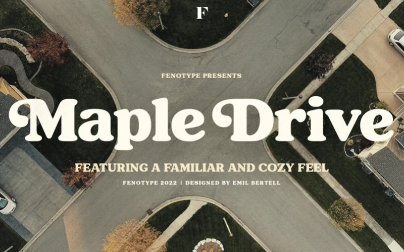 Maple Drive Serif Font