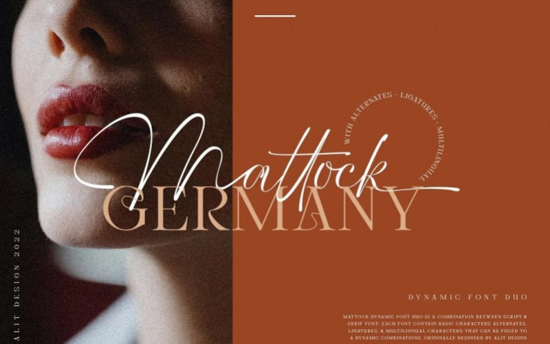 Mattock Germany Handwritten Font