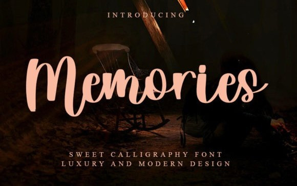 Memories Script Typeface