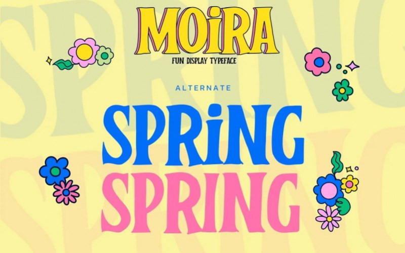 Moira Display Font