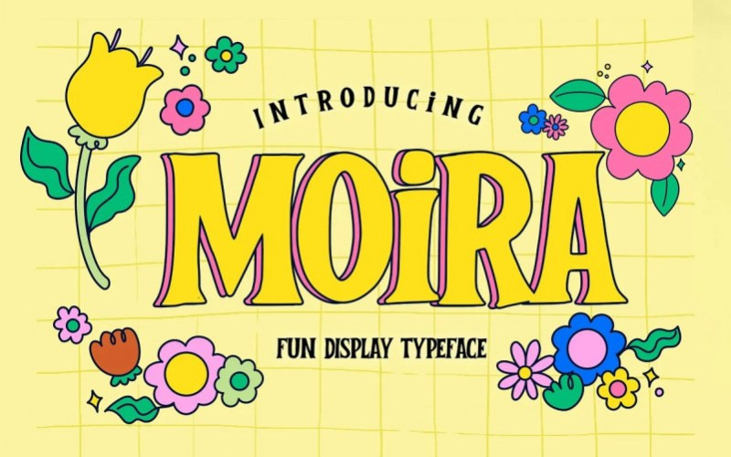 Moira Display Font