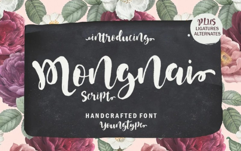 Mongnai Script Font