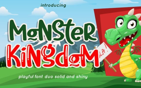 Monster Kingdom Display Font