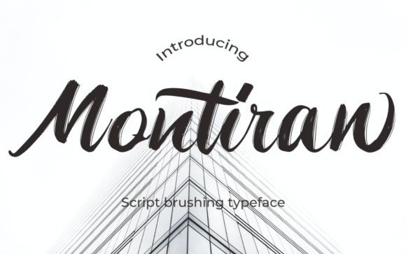 Montiran Script Font