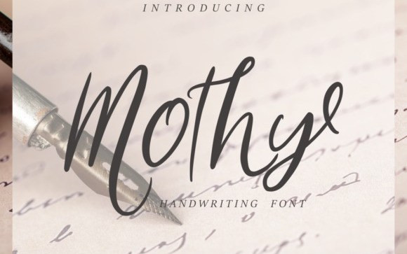 Mothy Handwritten Font