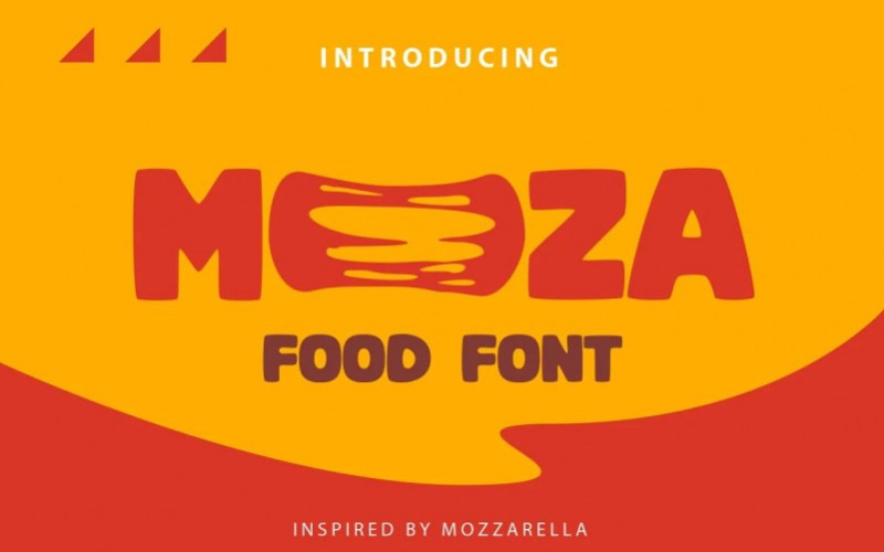 MOZA Display Font