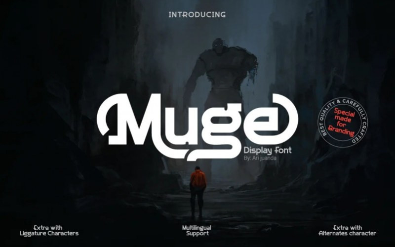 Muge Sans Serif Font