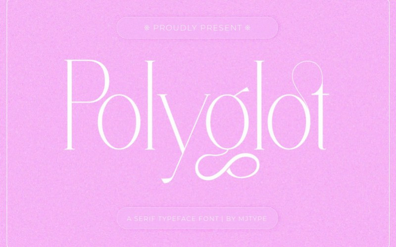 Polyglot Serif Font