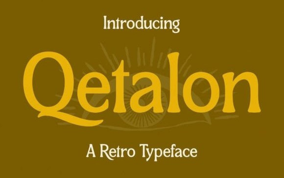 Qetalon Serif Font