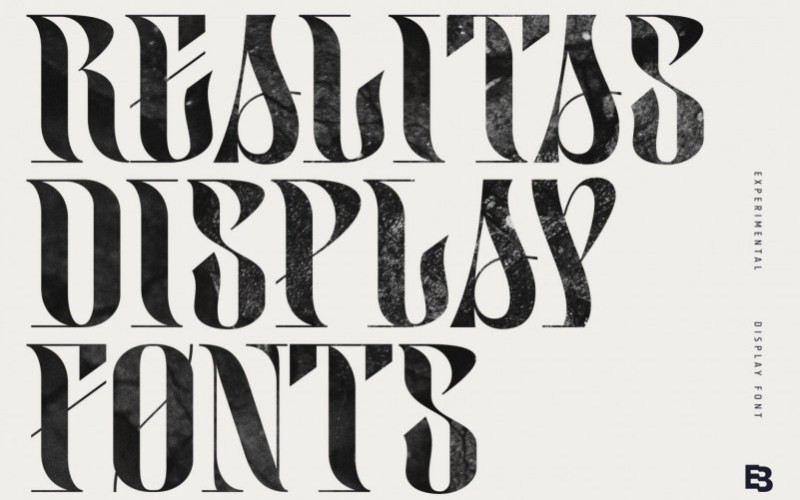 Realitas Display Font